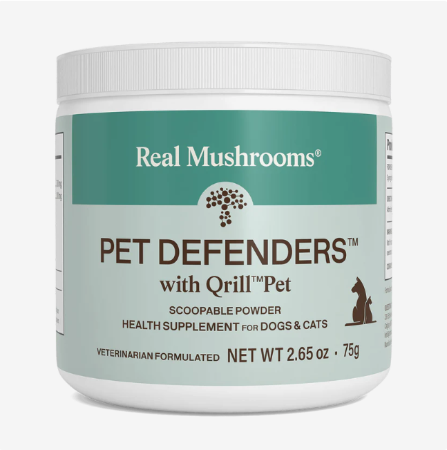 Real Mushrooms | Pet Defenders with Qrill™Pet