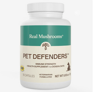 Real Mushrooms | 5 Defenders™ Organic Mushroom Blend Capsules for Pets - 90 Count