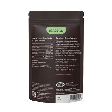 Animal Essentials | Sea-Cal Seaweed Calcium Supplement Powder - 340g