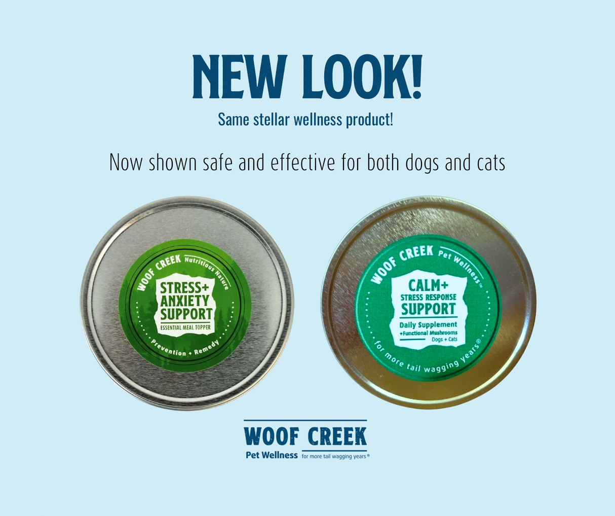 Woof Creek | Calm + Stress Response Support for Dogs + Cats