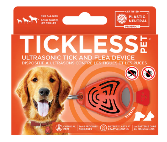 Tickless Classic Pet | Chemical-Free Tick and Flea Repellent (6 MONTH PROTECTION)