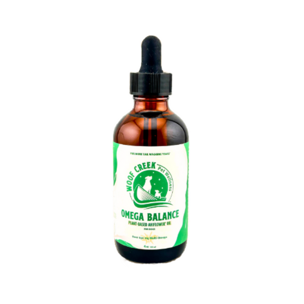 Woof Creek | Omega Balance Plant-Based Ahiflower® Oil 4 oz, for