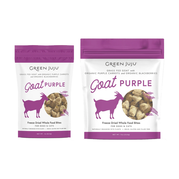 Green Juju | Goat Purple - Freeze Dried Bites – Dr. Judy Morgan's