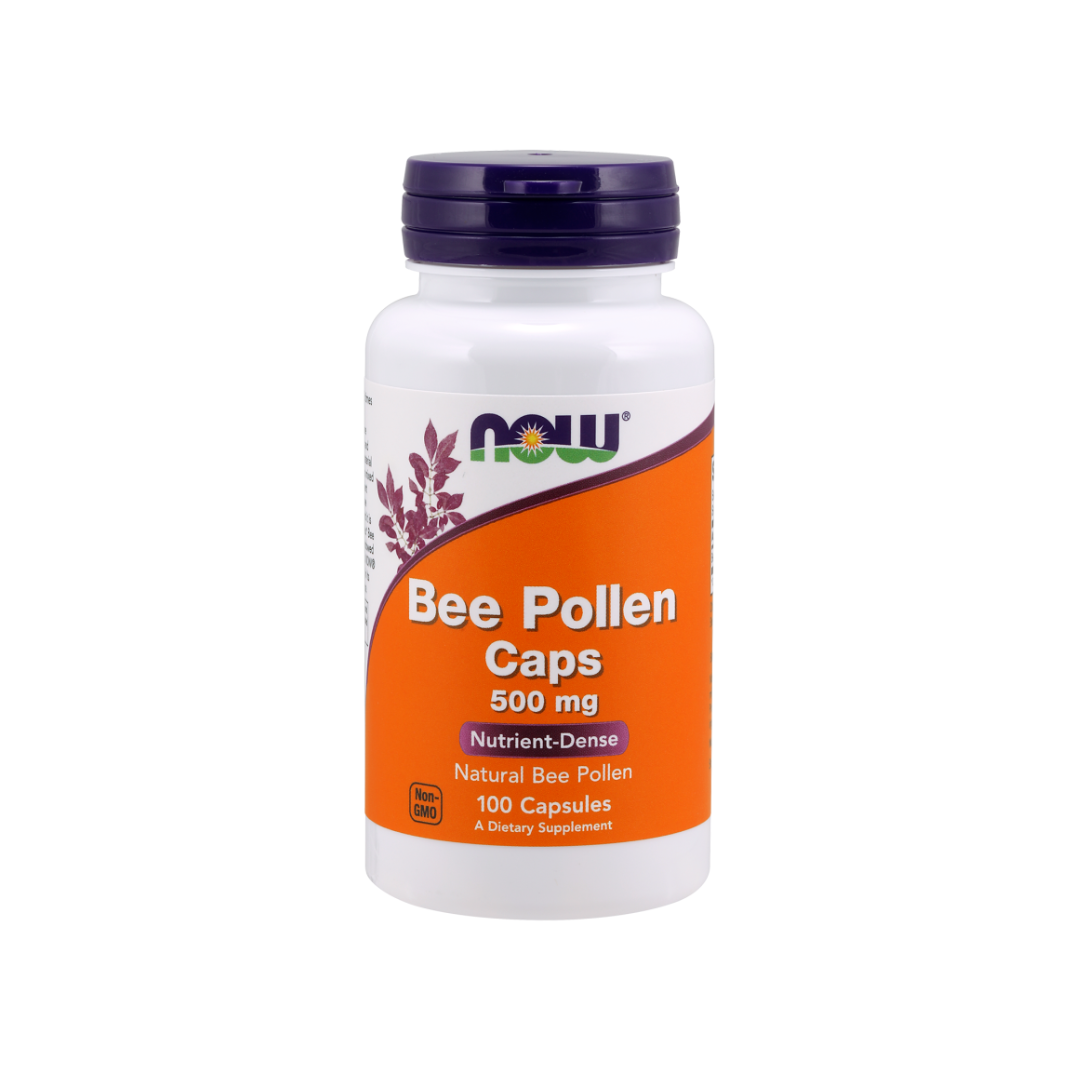 NOW | Bee Pollen - 500 mg Capsules