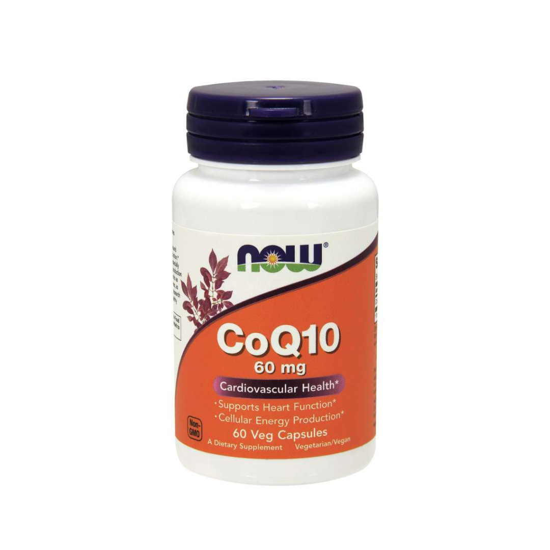 NOW | CoQ10, 60 Capsules