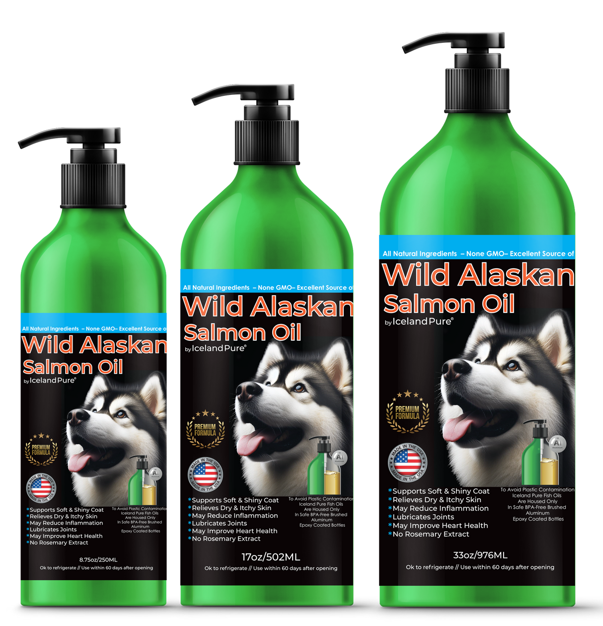 Iceland Pure | Wild Alaskan Salmon & Pollock Oil
