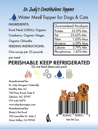 Dr. Judy's Constitutions TCVM Toppers - 2 oz.
