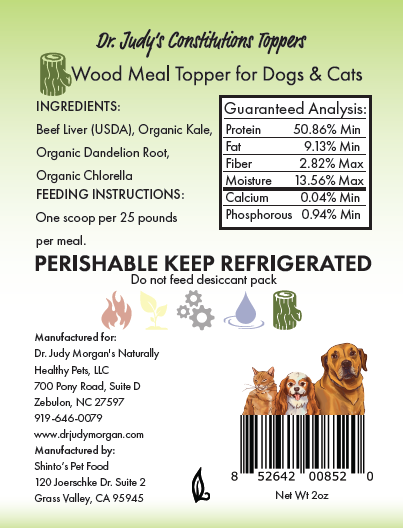 Dr. Judy's Constitutions TCVM Toppers - 2 oz.