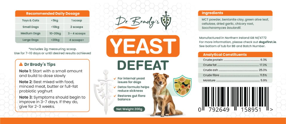 Dr. Brady's Yeast Defeat