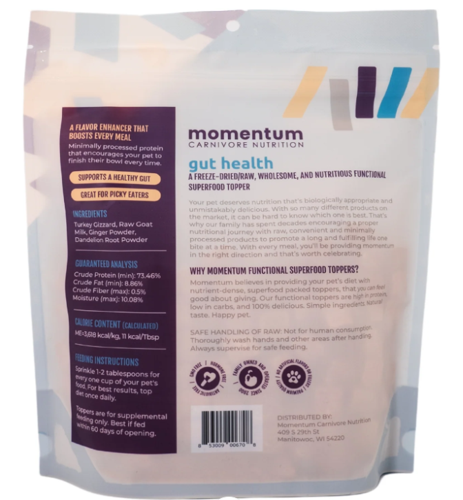 Momentum Functional Toppers | Gut Health - 3oz