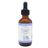 A 2-ounce amber glass bottle of Dr. Katie’s Remedies | Kidney - Renal System Support with a black dropper cap.
