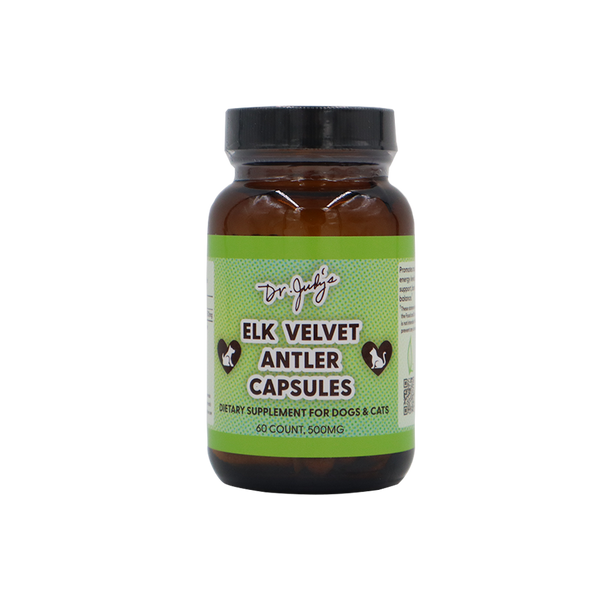 Dr. Judy's Elk Velvet Antler Capsules for Pets - 60 Count – Dr