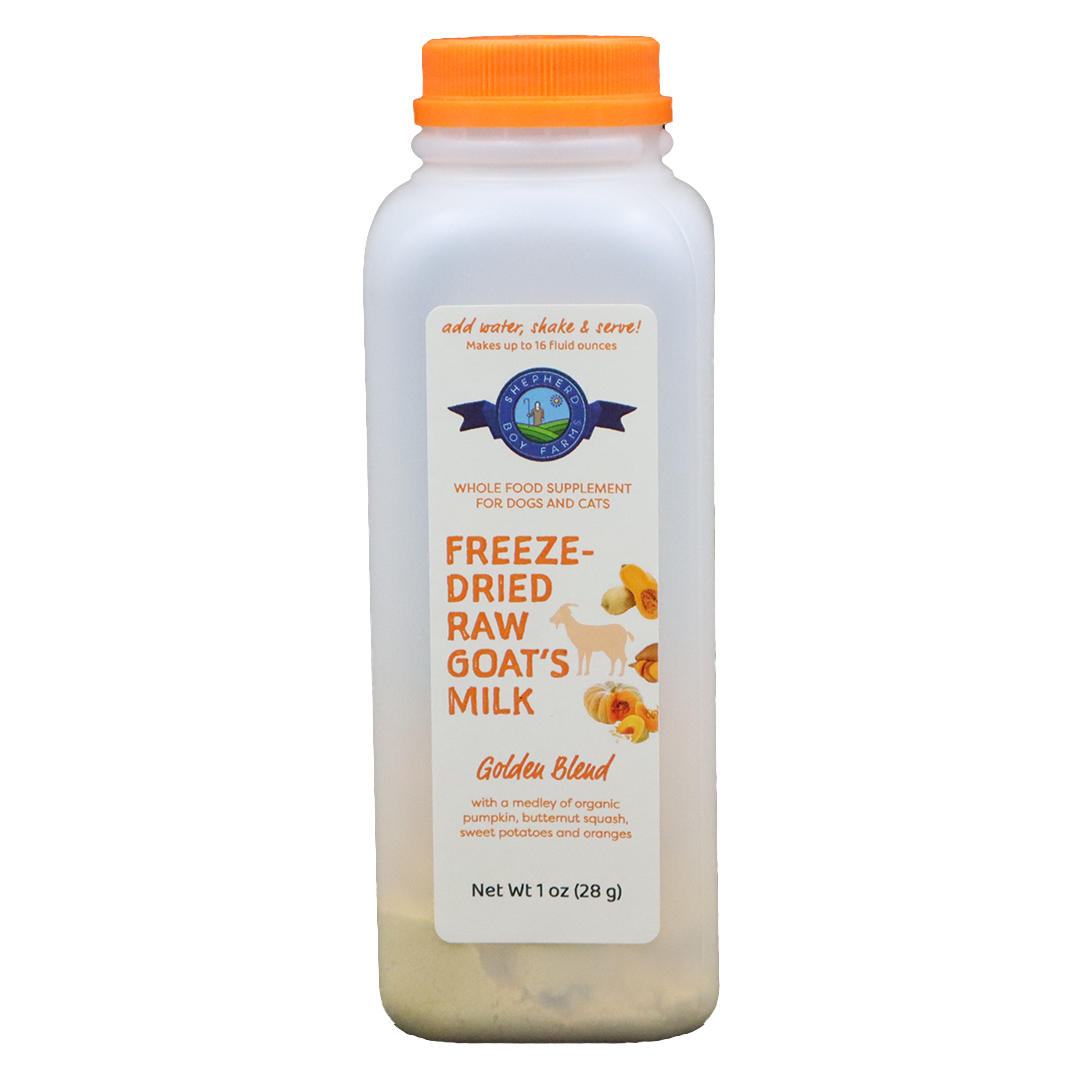 Shepherd Boy Farms | Raw Goat Milk Powder Golden Blend