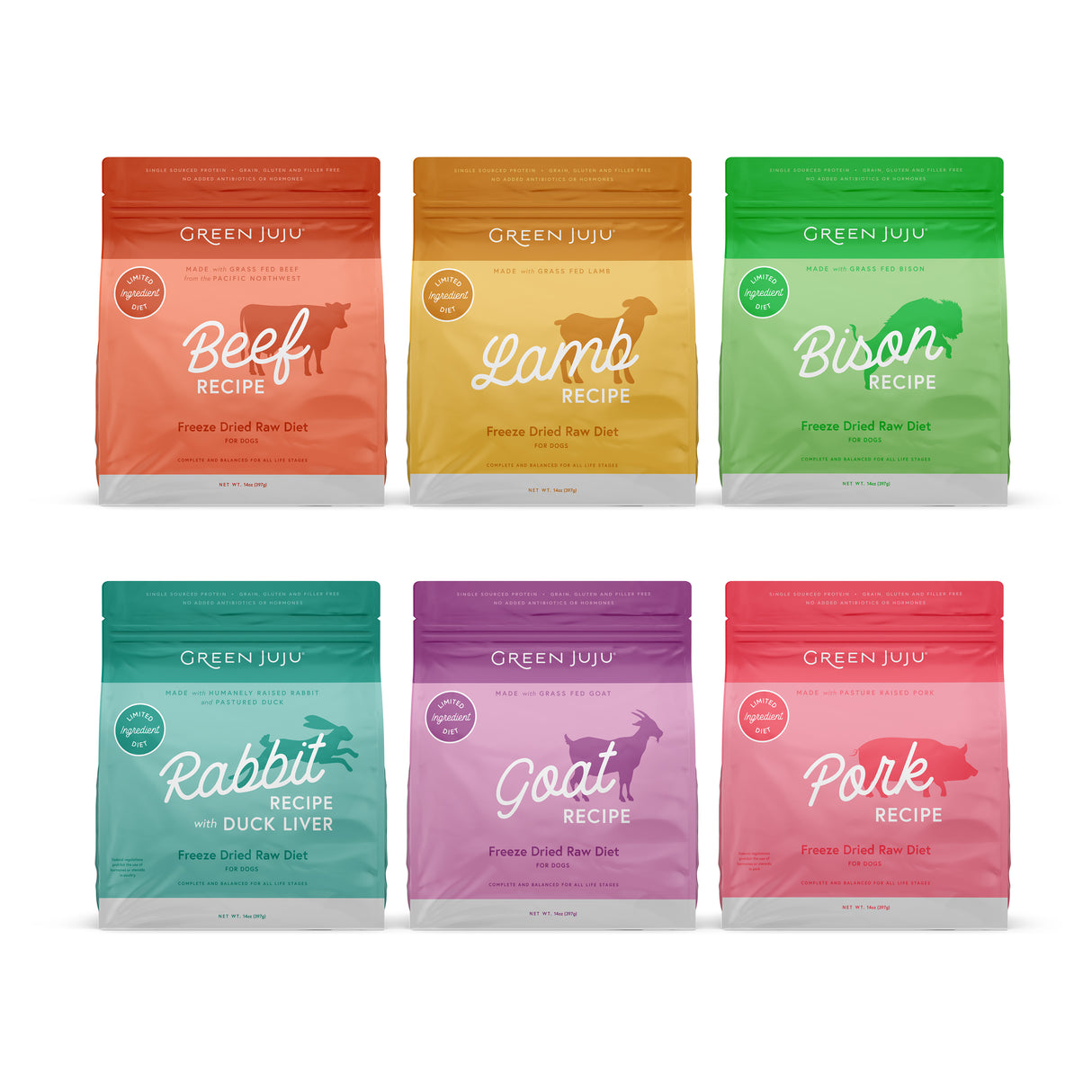 Green Juju | Freeze Dried Complete Raw Diet