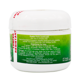 A white container of Biostar Garden Juvenate K9 featuring a green label that provides directions for use, dosage instructions, cautionary statements, and manufacturer details for this canine supplement. The label notes that the product is not for human consumption and displays the BioStar name.