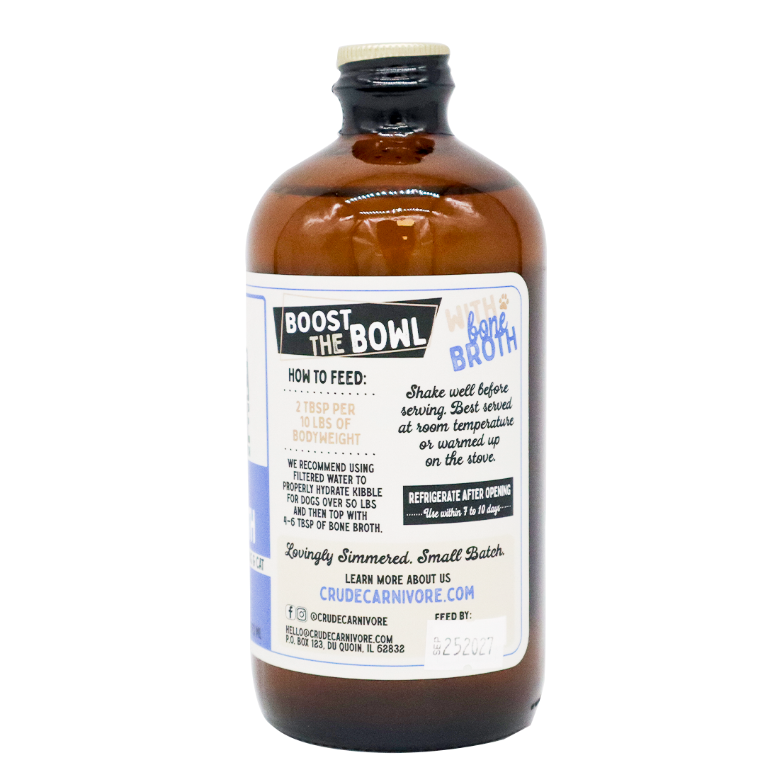 Crude Carnivore | Lamb Bone Broth - 16oz