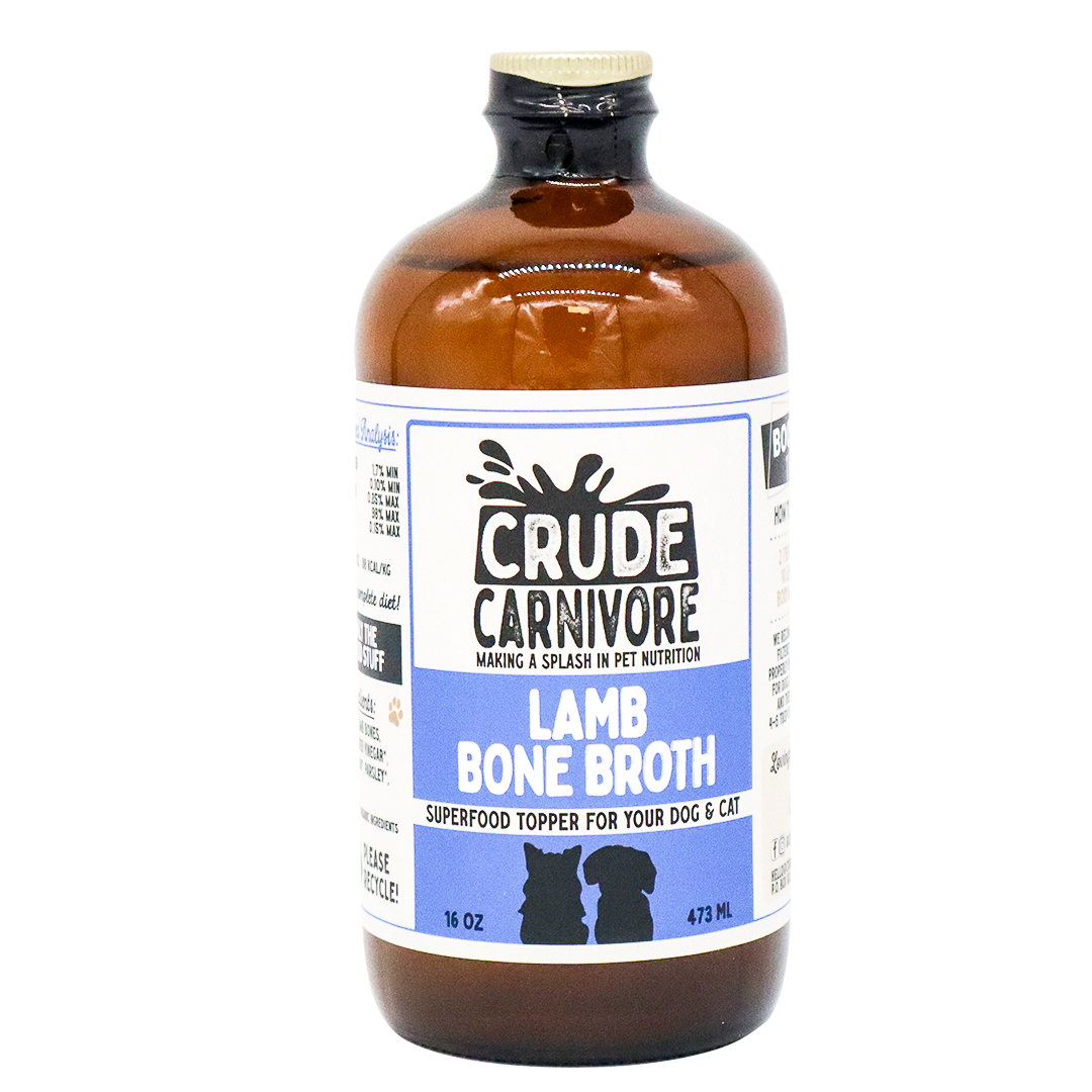 Crude Carnivore | Lamb Bone Broth - 16oz