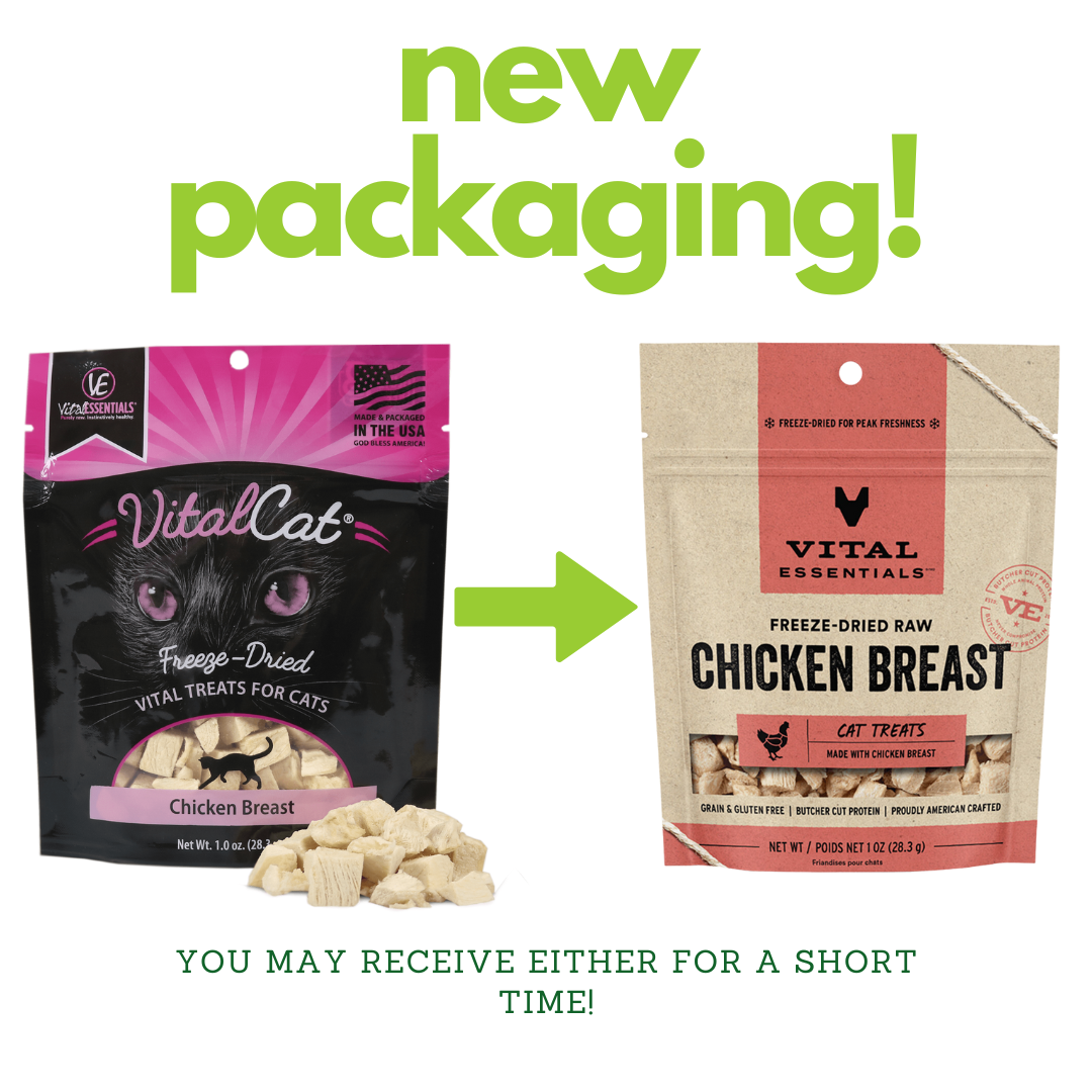 Vital Essentials Freeze-Dried Chicken Breast - Treats for Cats
