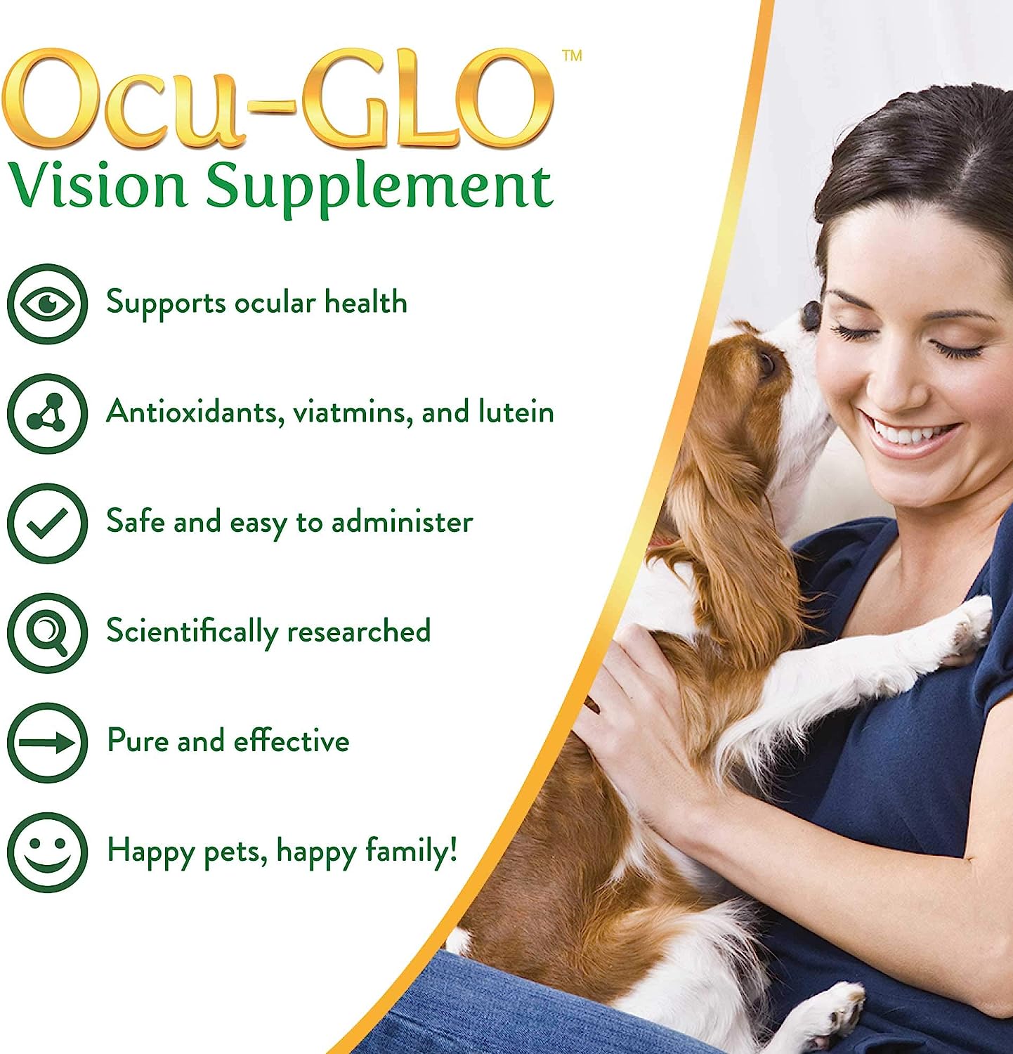 Canine antioxidant outlet vision supplement