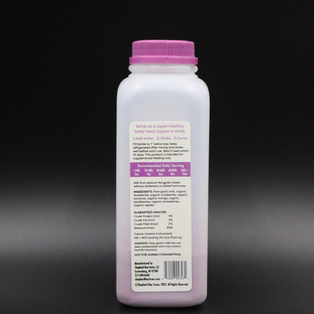 Shepherd Boy Farms | Raw Goat Milk Powder Super Fruit