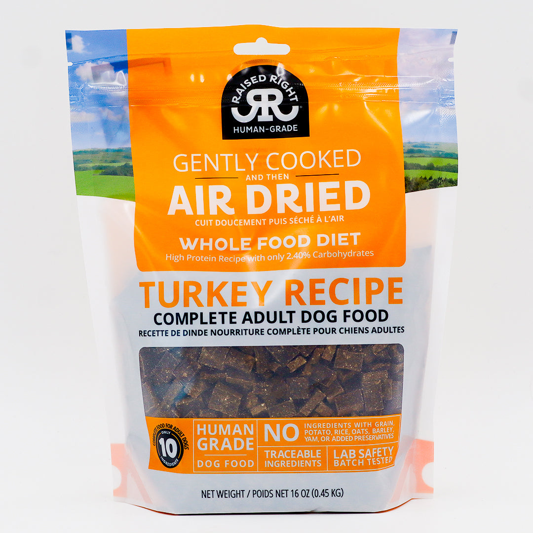 Raised Right | Air Dried Adult Dog Food – Dr. Judy Morgan's