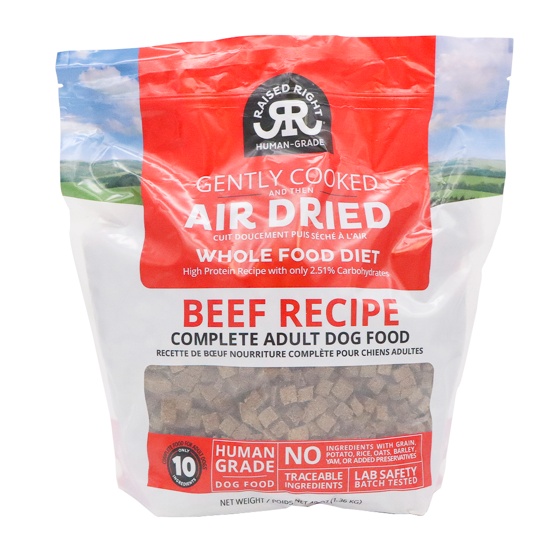 Raised Right | Air Dried Adult Dog Food