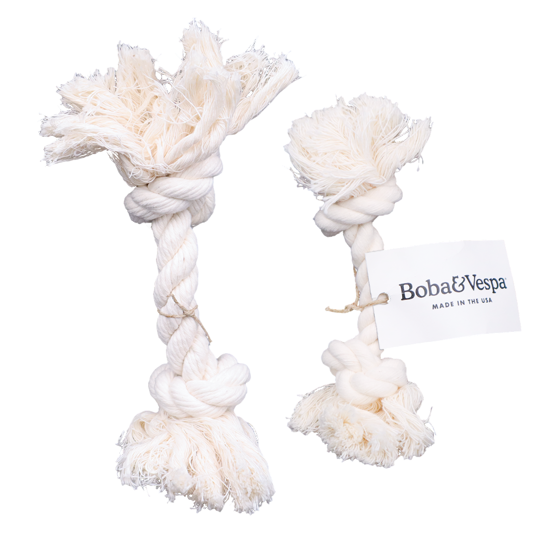 The Kind Pet | 100% Organic Cotton Rope Dog Toys (USA Made)