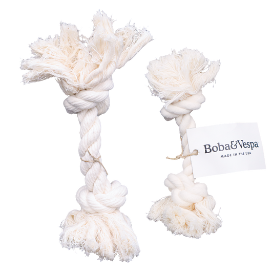 The Kind Pet | 100% Organic Cotton Rope Dog Toys (USA Made)