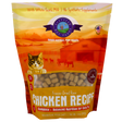 Certainly! Here’s the rewritten sentence using your product data: A 14oz bag of Shepherd Boy Farms Chicken Recipe for Cats showcases a farm-themed background, a playful cat illustration, and text promoting whole goat’s milk and natural ingredients—all combined in a tasty freeze-dried raw chicken recipe your feline will love.