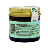 Dr. Judy's Elk Velvet Antler Powder for Small Dogs – 7g comes in a small brown jar with a gold lid and features a label listing supplement facts, directions, and ingredients to help you determine the right dosage by pet weight—perfect for providing natural joint support for dogs.