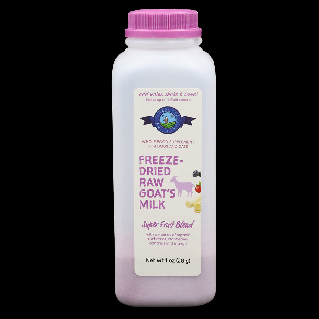 Shepherd Boy Farms | Raw Goat Milk Powder Super Fruit
