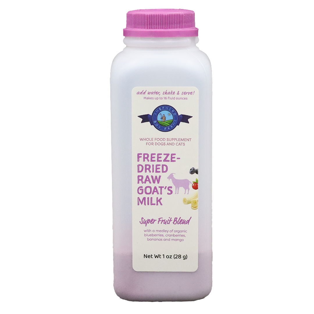 Shepherd Boy Farms | Raw Goat Milk Powder Super Fruit