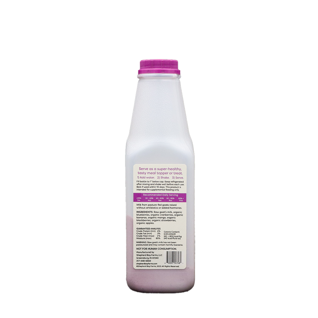 Shepherd Boy Farms | Raw Goat Milk Powder Super Fruit