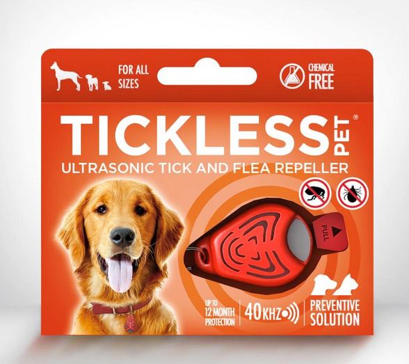 Tickless Classic Pet | Chemical-Free Tick and Flea Repellent (12 MONTH PROTECTION)