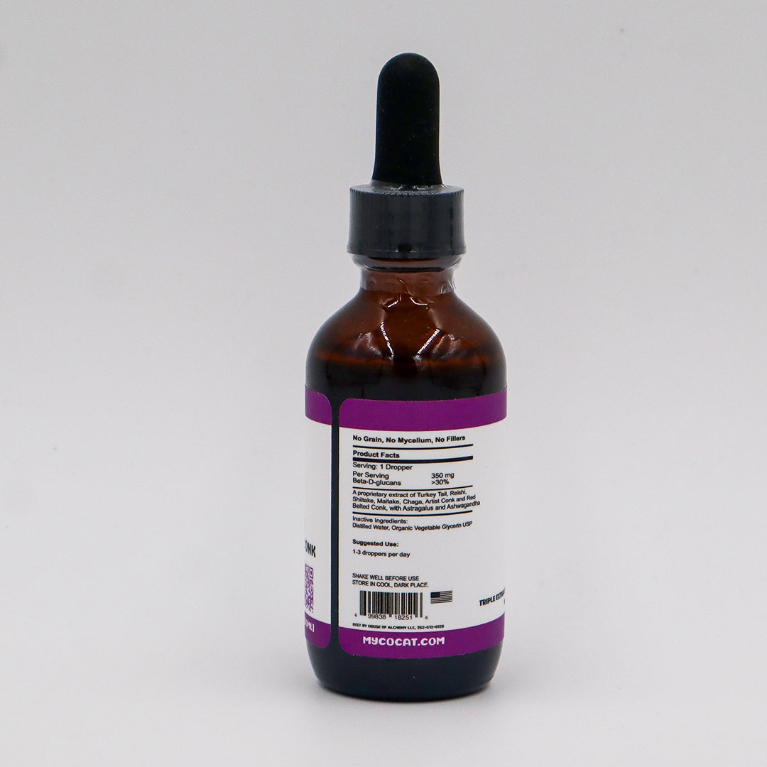 MycoCat | Vitality - Mushroom Extract & Adaptogen Tincture