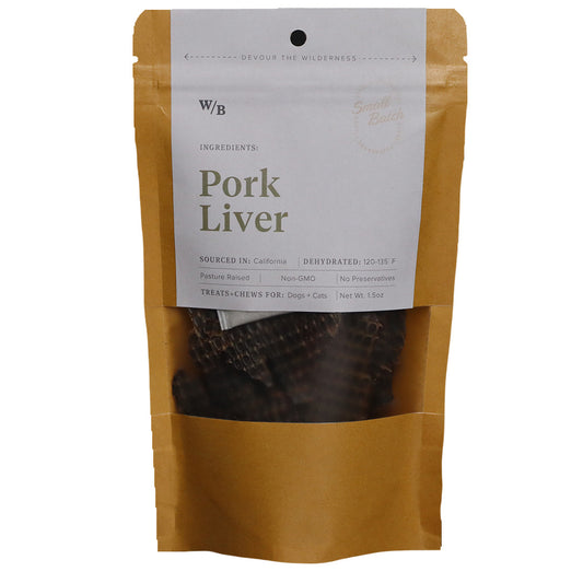 WilderBites Pork Liver Treats | 1.5oz