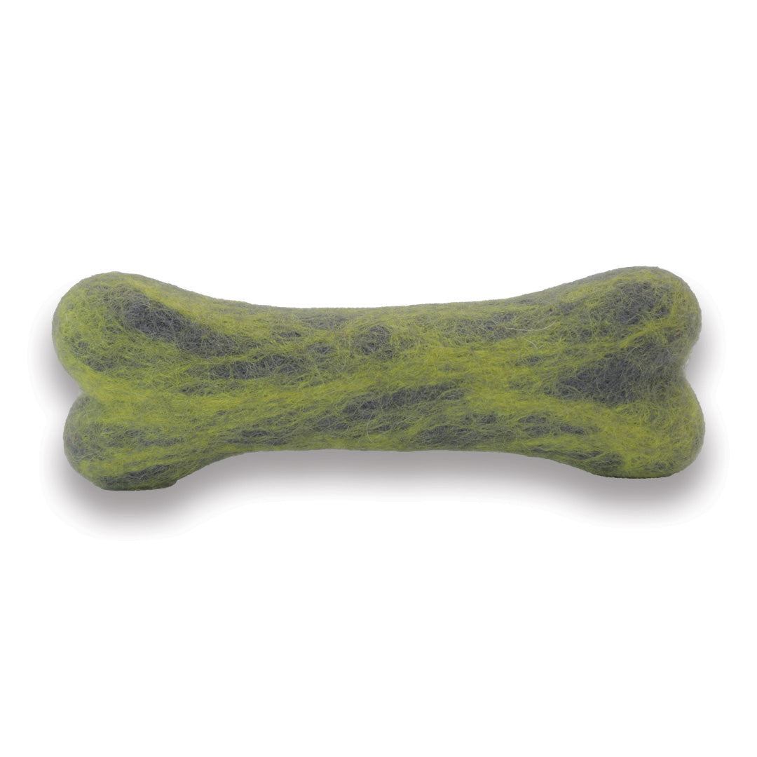 Handmade Wool Dog Bone