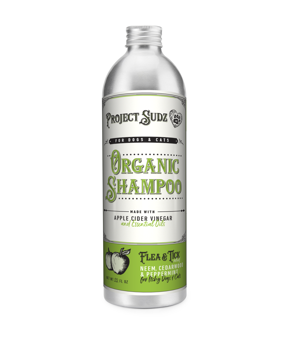 Project Sudz Organic Flea/Tick Liquid Shampoo