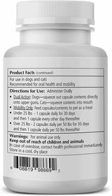 1-TDC Oral Health + Mobility Support for Dogs and Cats | 60 Count
