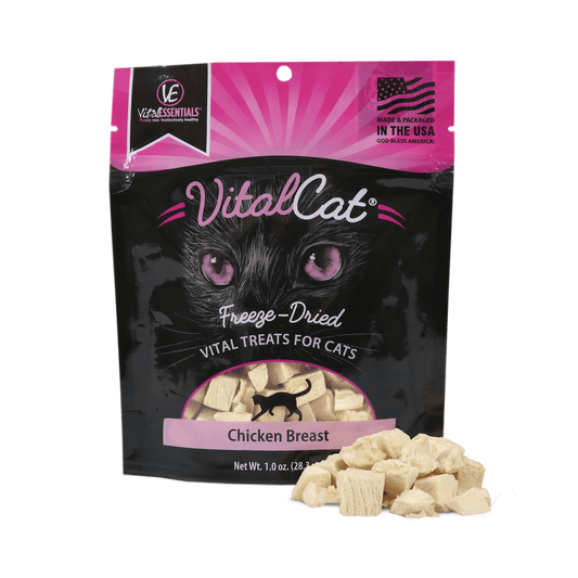 Vital Essentials Freeze-Dried Chicken Breast - Treats for Cats