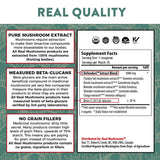 Real Mushrooms | 5 Defenders™ Organic Mushroom Blend Capsules for Pets - 90 Count