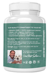 Real Mushrooms | 5 Defenders™ Organic Mushroom Blend Capsules for Pets - 90 Count