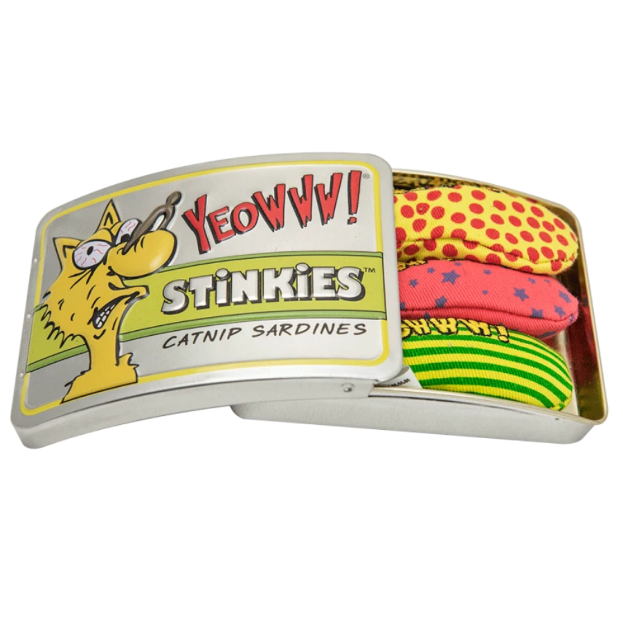 YEOWWW!  STINKIES CATNIP SARDINES