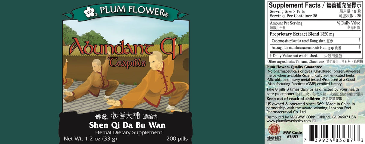 Abundant Qi Teapills