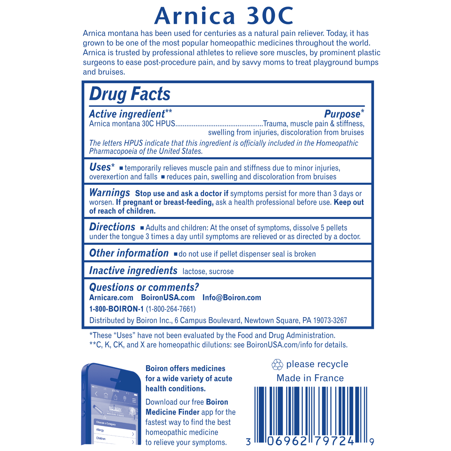 Boiron Arnica Montana - 30C