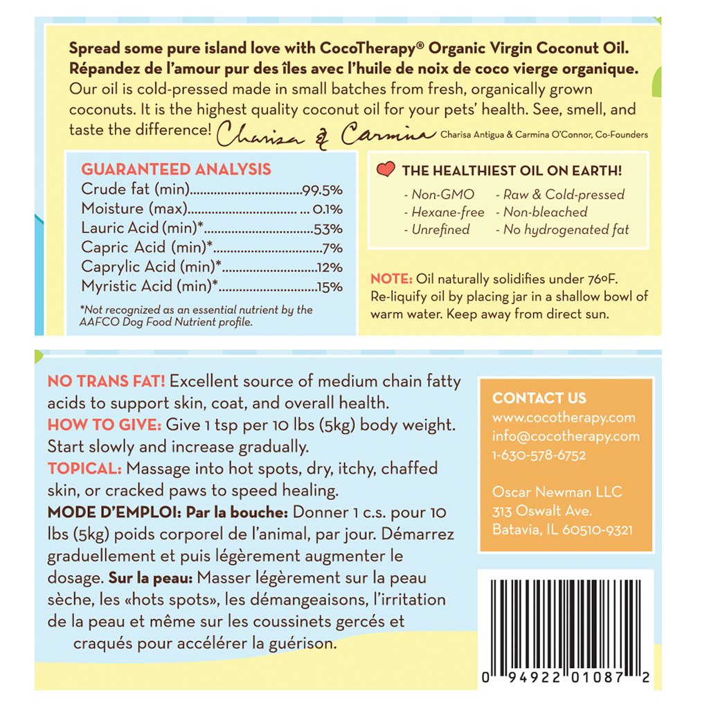 CocoTherapy Organic Virgin Coconut Oil