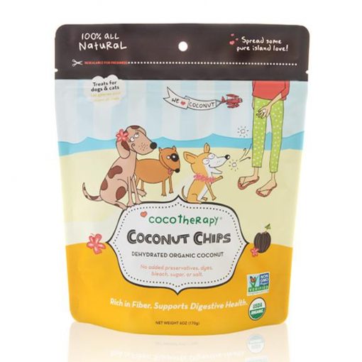 CocoTherapy Coconut Chips Dr. Judy Naturally Healthy Pets