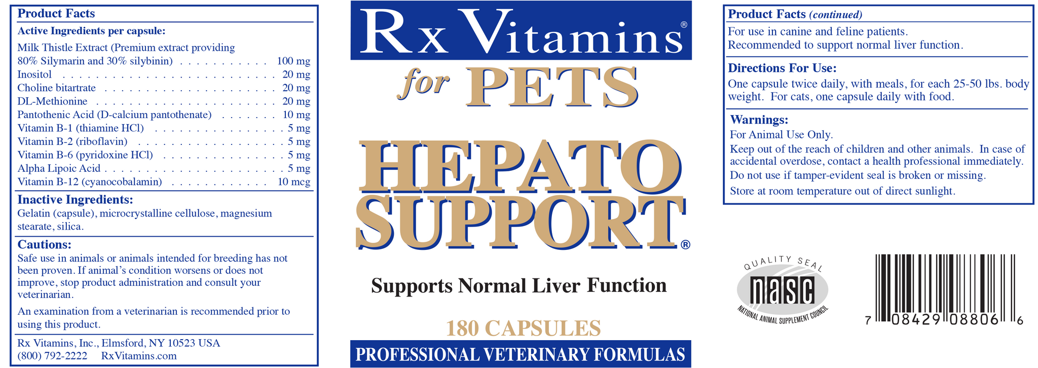 Rx Hepato Support – Dr. Judy Morgan's Naturally Healthy Pets