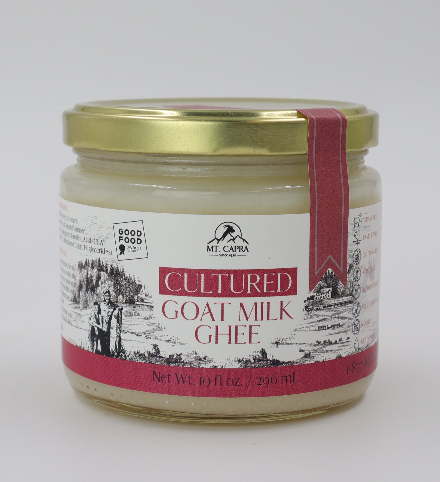 Mt. Capra Fermented Ghee - 10oz