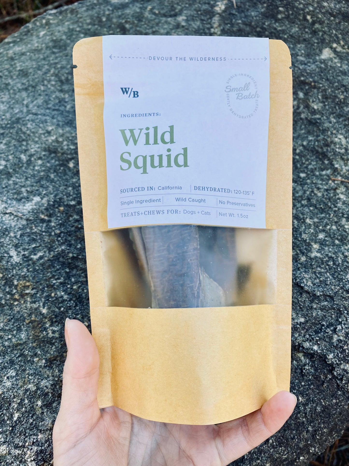 WilderBites Wild Squid Treats | 1.5oz